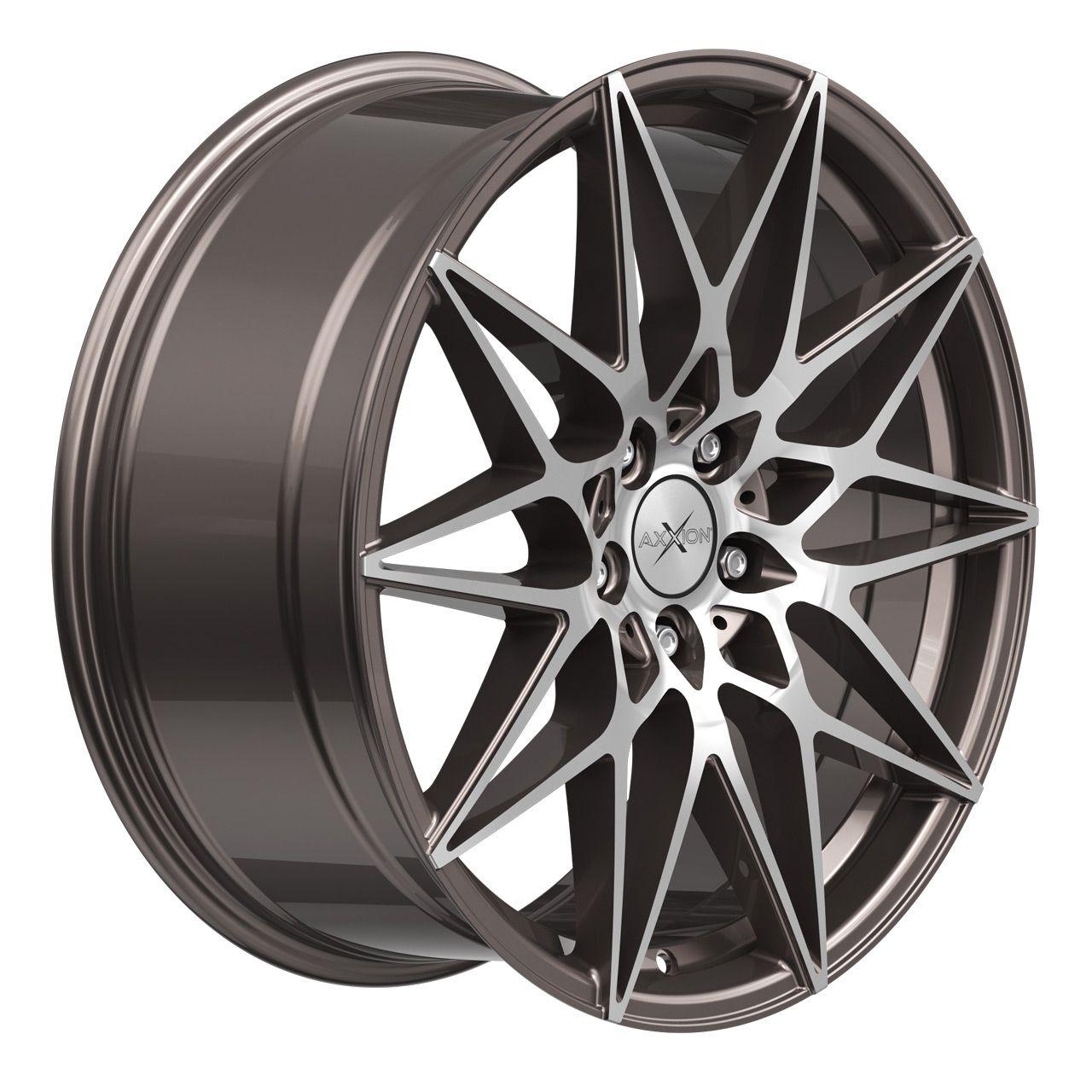 AXXION AX9 platinum grey full machined 8.5Jx19 5x120 ET25