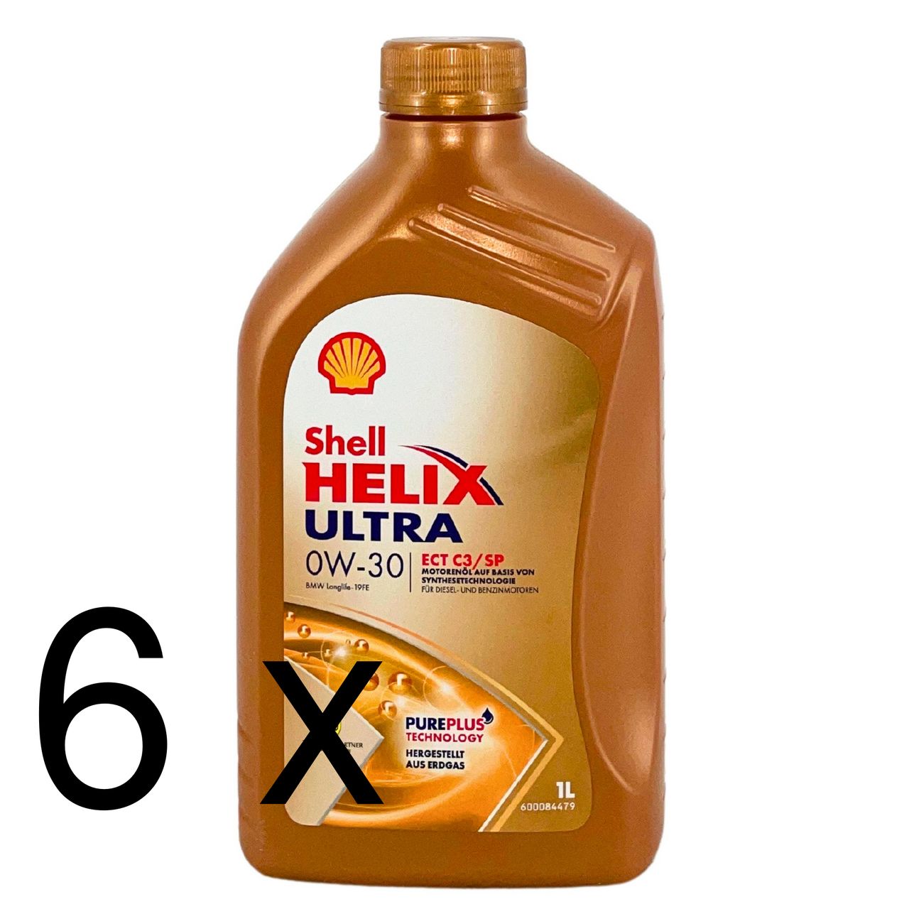Shell Helix Ultra ECT C3 SP 0W-30 6x1 Liter