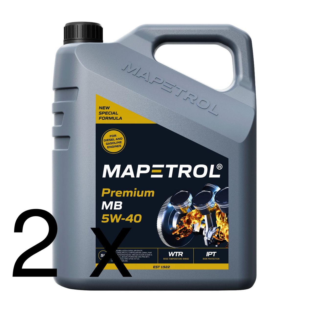 Mapetrol Premium MB 5W-40 2x5 Liter