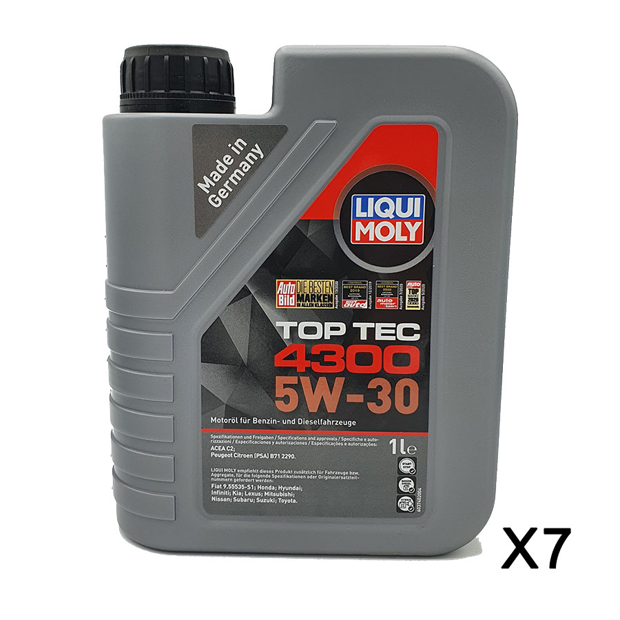 Liqui Moly Top Tec 4300 5W-30 7x1 Liter