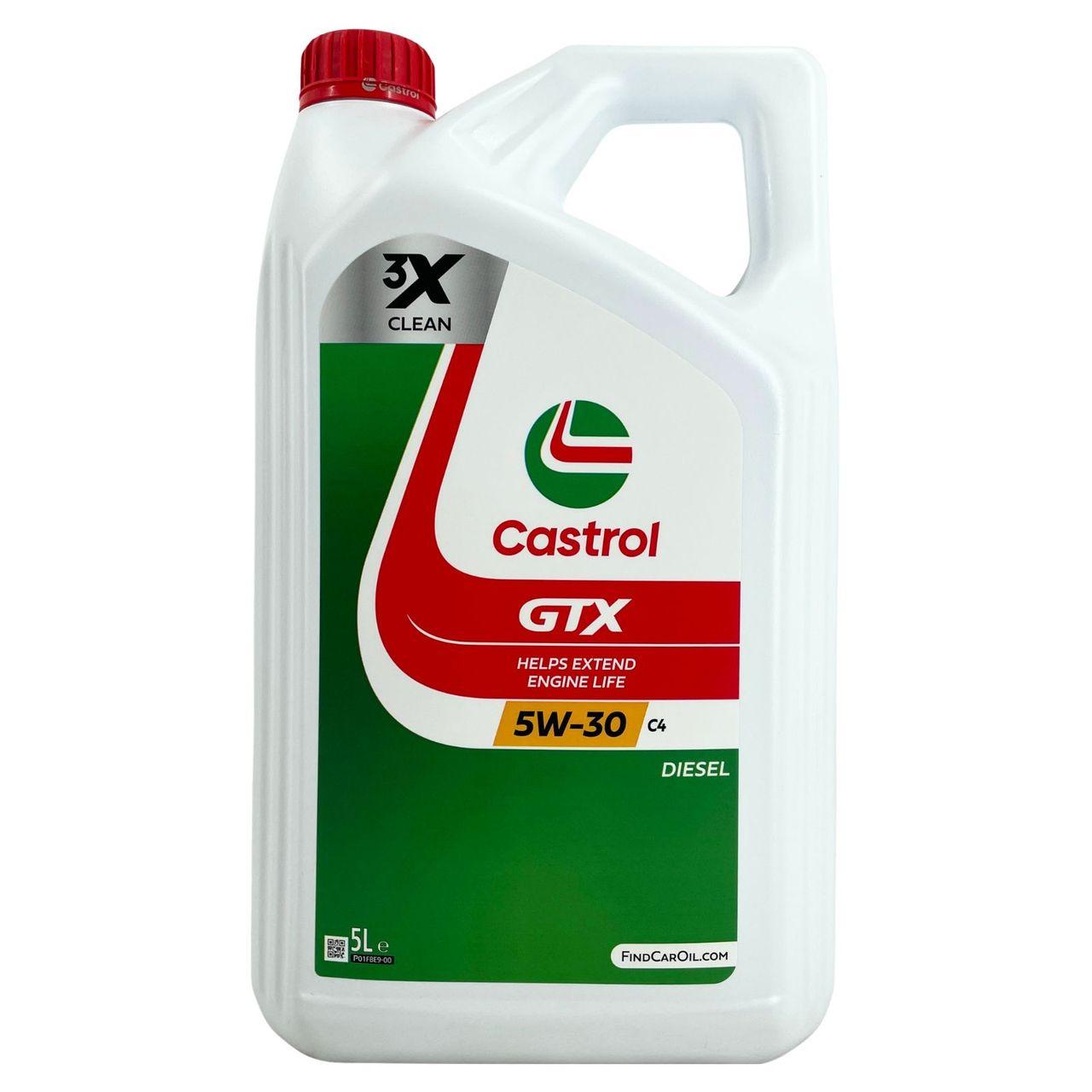 Castrol GTX 5W-30 C4 5 Liter