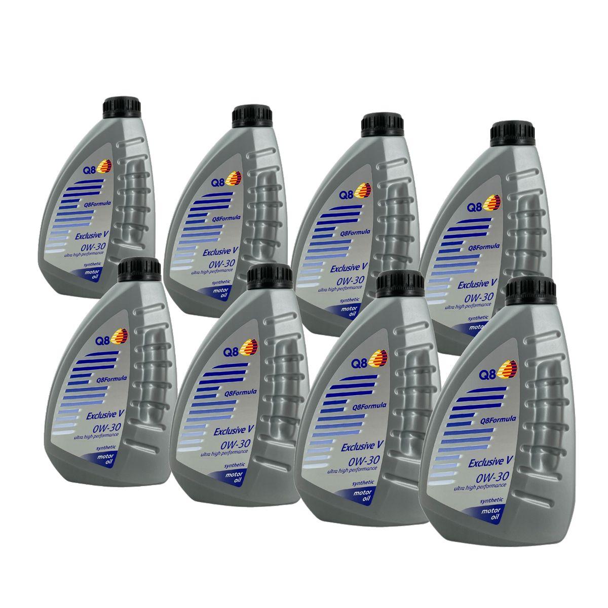 Q8 Formula Exclusive V 0W-30 8x1 Liter