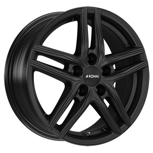 RONAL RONAL R65-4 jetblack-matt 7.0Jx17 4x100 ET35