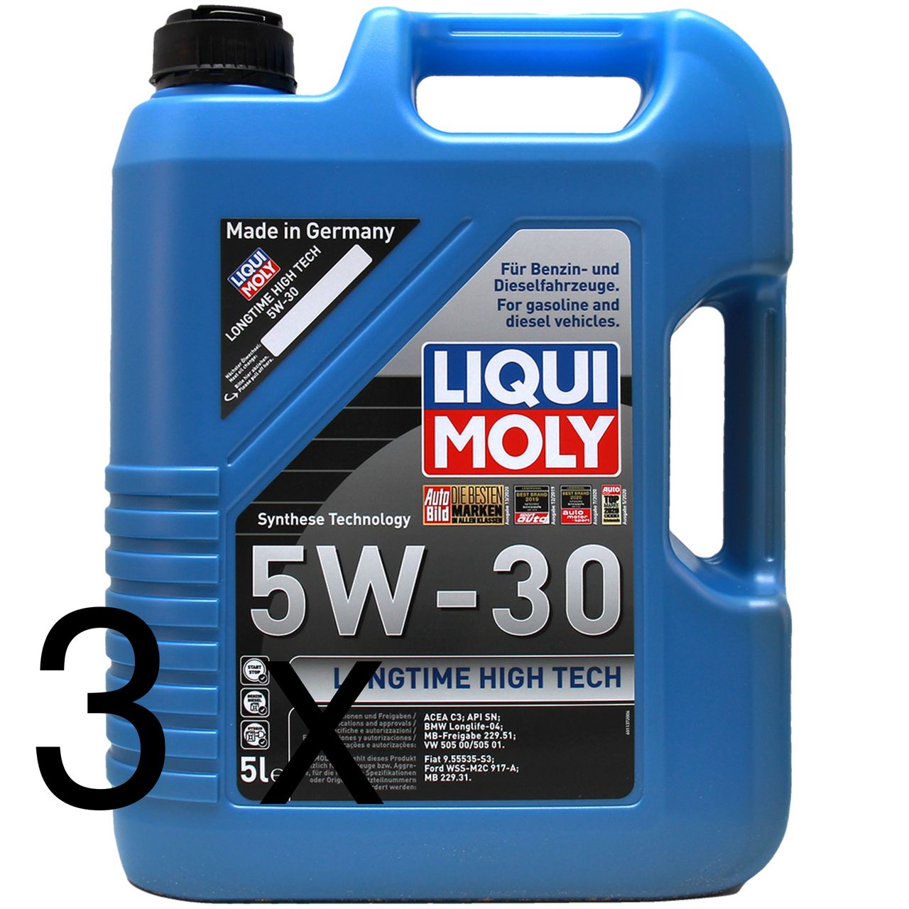 Liqui Moly Longtime High Tech 5W-30 3x5 Liter