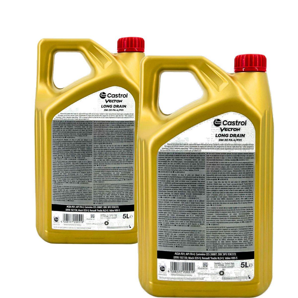 Castrol Vecton Long Drain 5W-30 FA-4/F01 2x5 Liter