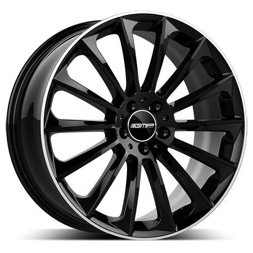 GMP STELLAR black diamond lip 9.0Jx22 5x130 ET50