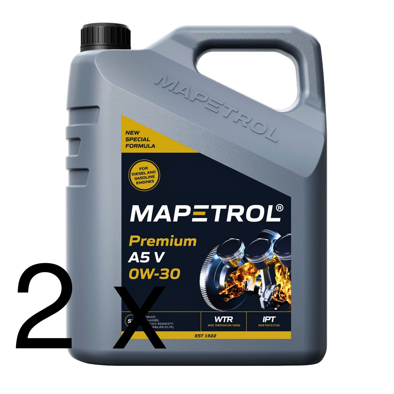 Mapetrol Premium A5 V 0W-30 2x5 Liter