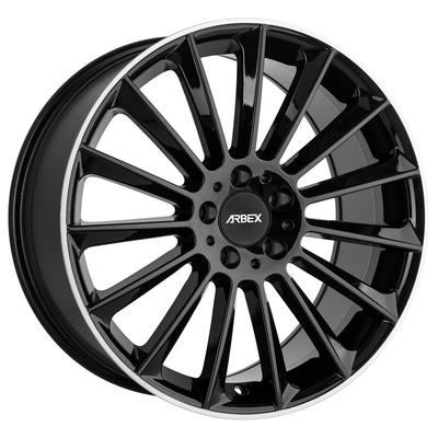 ARBEX ARBEX 6 black lip polish 10.5x21 5x112 ET40