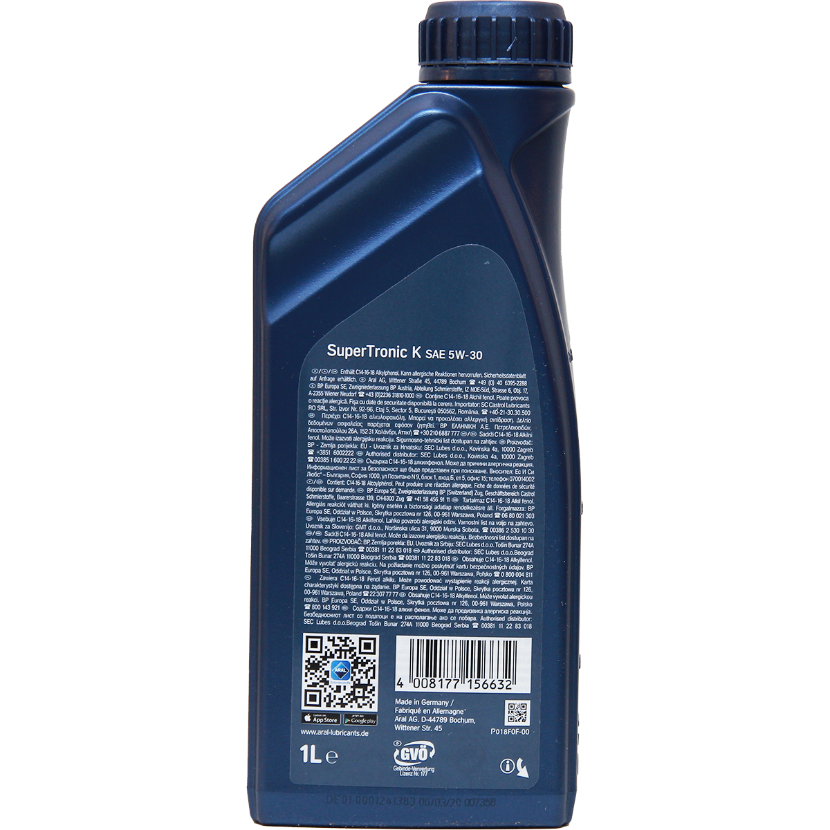Aral SuperTronic K 5W-30 1 Liter