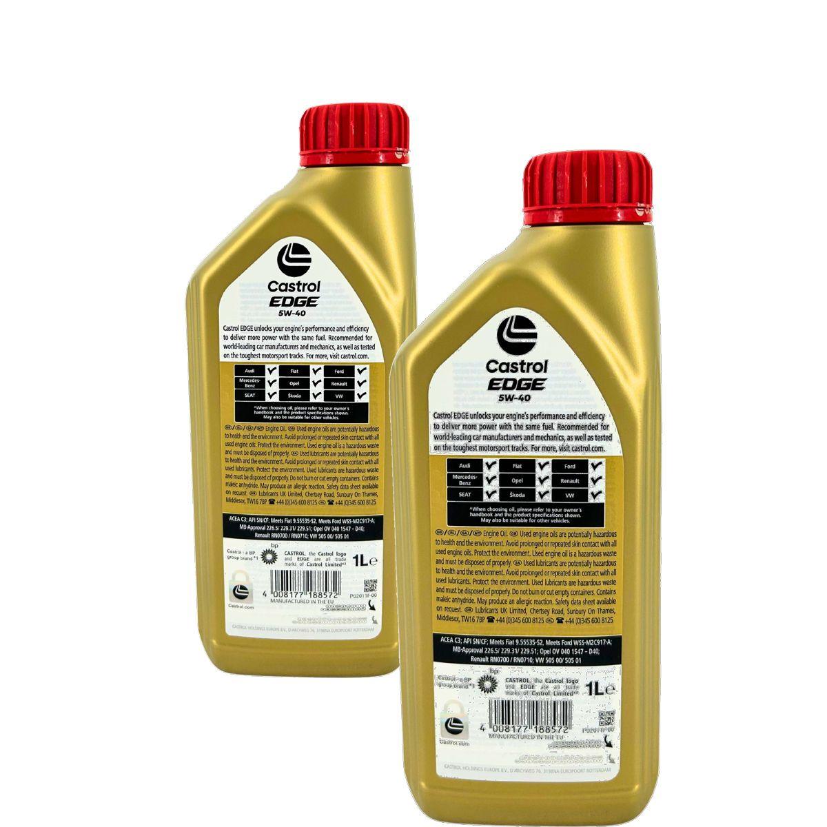 Castrol Edge 5W-40 2x1 Liter
