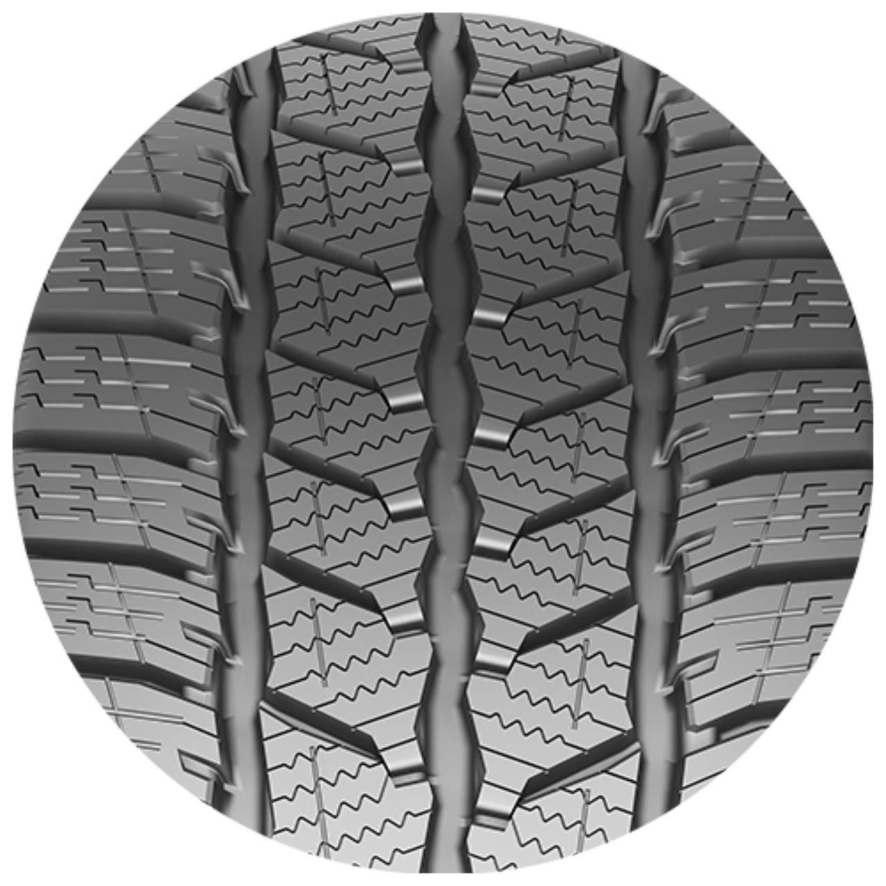 CONTINENTAL VANCONTACT WINTER 225/75R16C 121/120R BSW