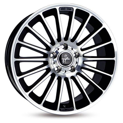 KESKIN WHEELS KT15 SPEED black front polished 7.0Jx17 5x112 ET38