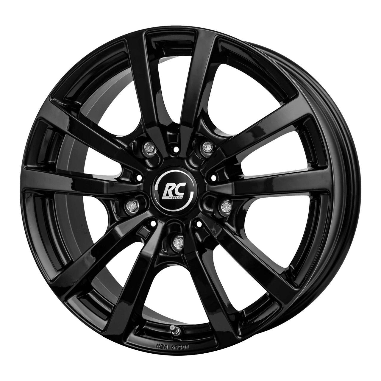 RC-DESIGN RC25T schwarz glanz (sg) 6.5Jx16 5x118 ET48