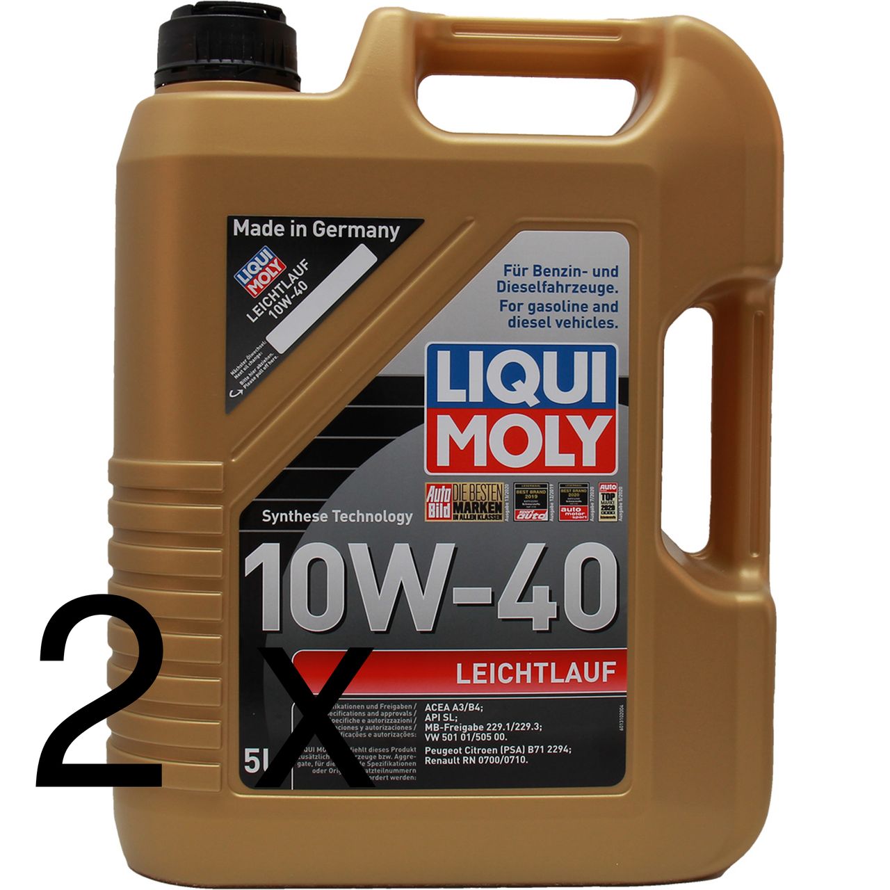 Liqui Moly Leichtlauf 10W-40 2x5 Liter