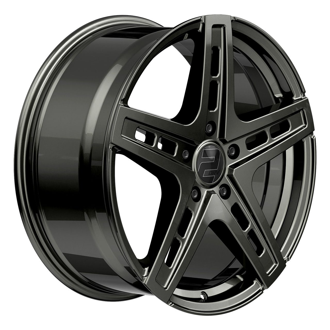 WHEELWORLD-2DRV WH38 Dark gunmetal full painted 9.5Jx22 5x120 ET42