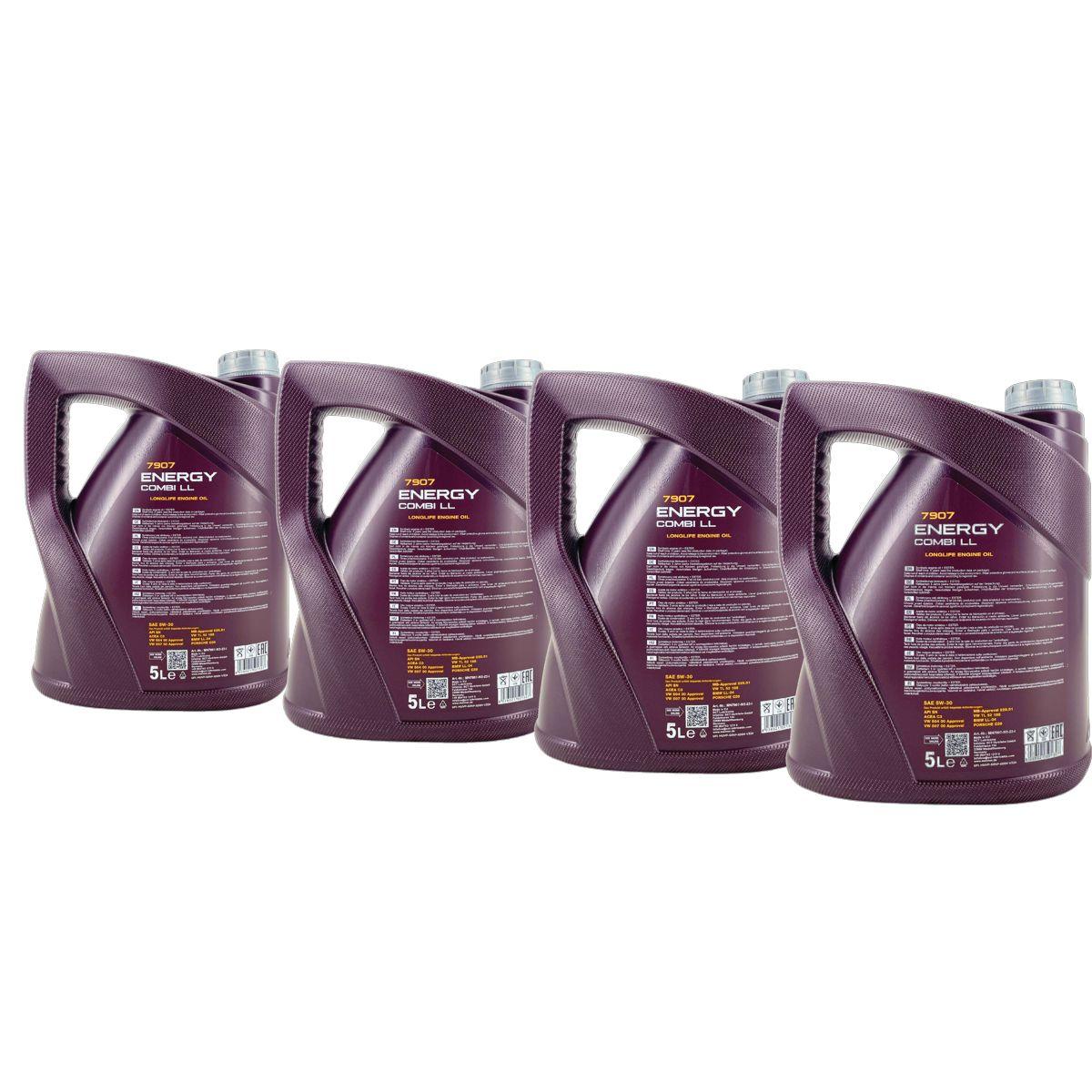 Mannol Energy Combi LL 5W-30 4x5 Liter