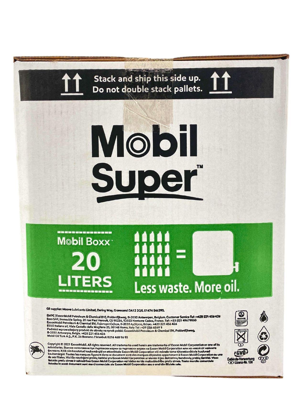 Mobil Super 3000 X1 5W-40 20 Liter BAG-IN Box