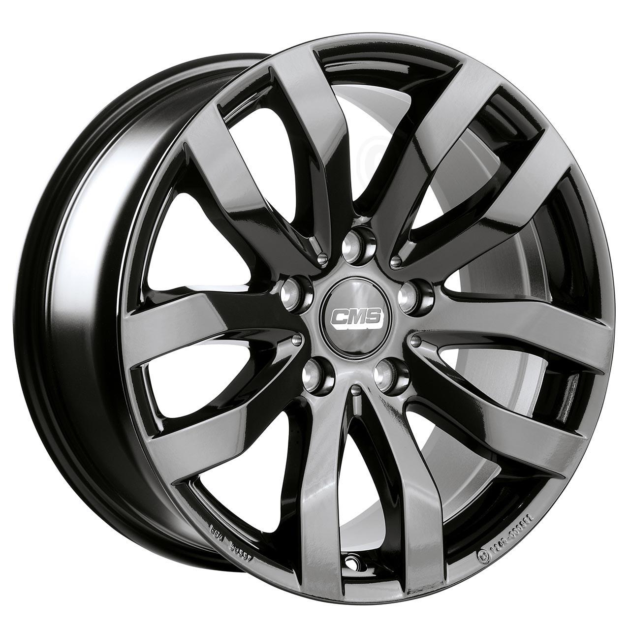 CMS C22 Schwarz glanz 7.5x17 5x114.3 ET47
