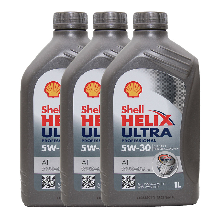 Shell Helix Ultra Professional AF 5W-30 3x1 Liter