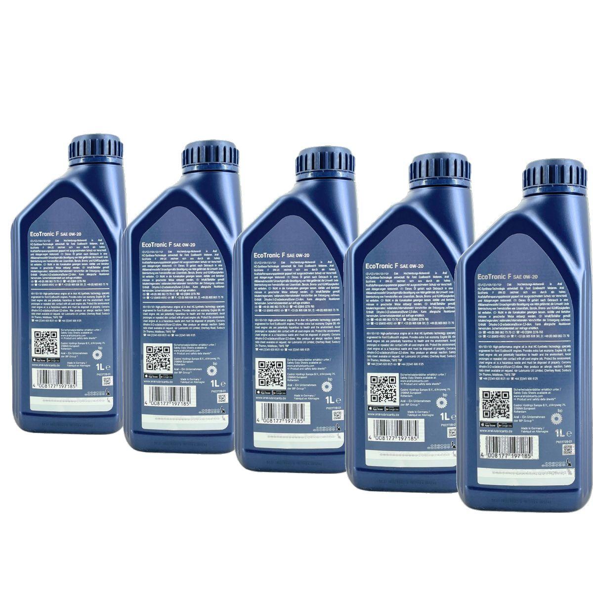 Aral EcoTronic F 0W-20 5x1 Liter