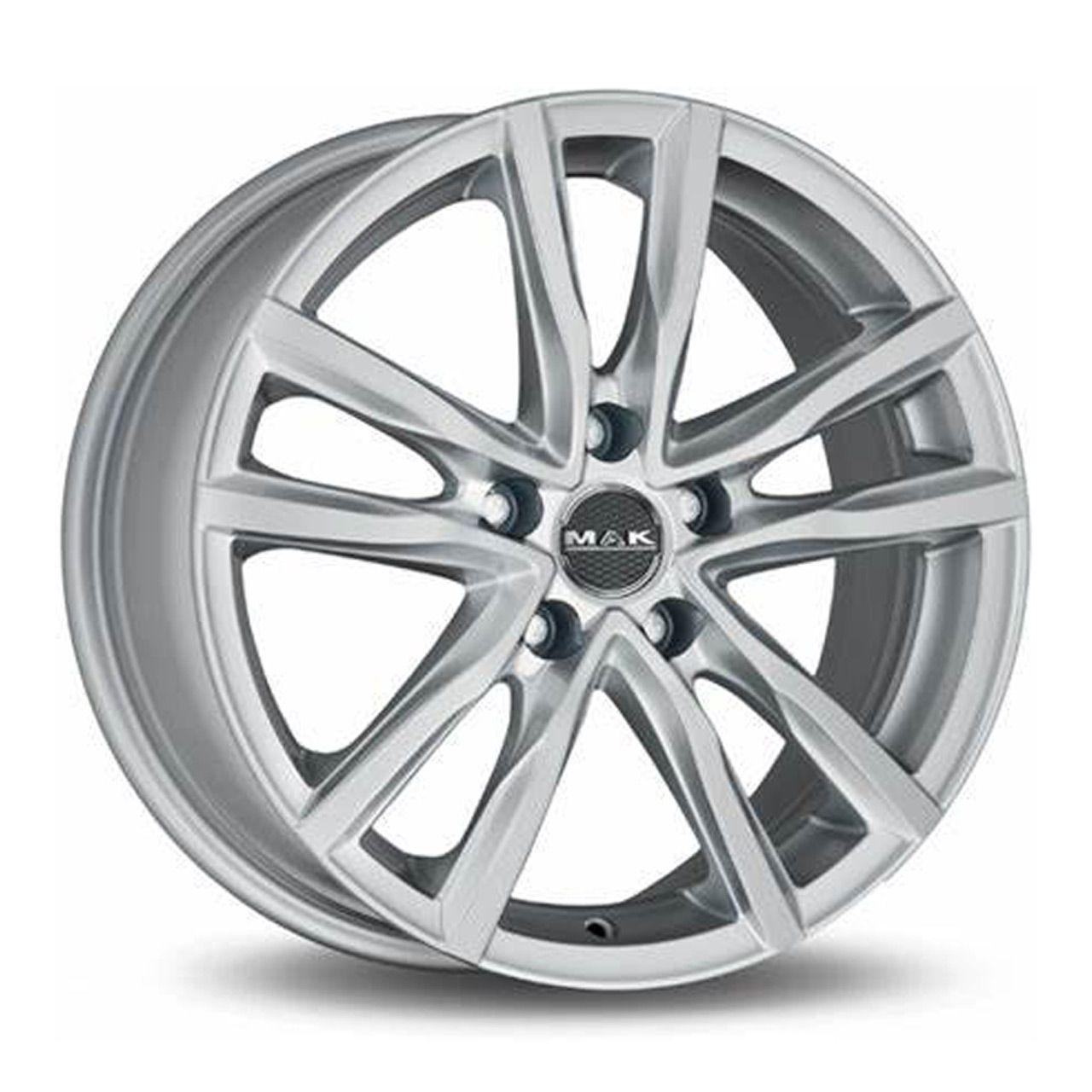 MAK MILANO 5 silber 6.5Jx16 5x114.3 ET45