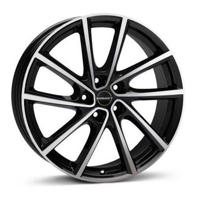 BORBET DESIGN V black glossy 7.0Jx19 5x112 ET43