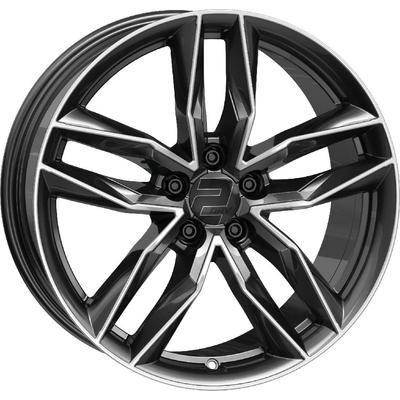 WHEELWORLD-2DRV WH40 dark gunmetal full machined 8.0Jx18 5x112 ET45