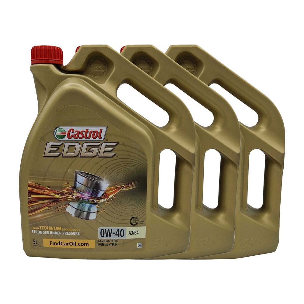 Castrol Edge 0W-40 A3/B4 3x5 Liter