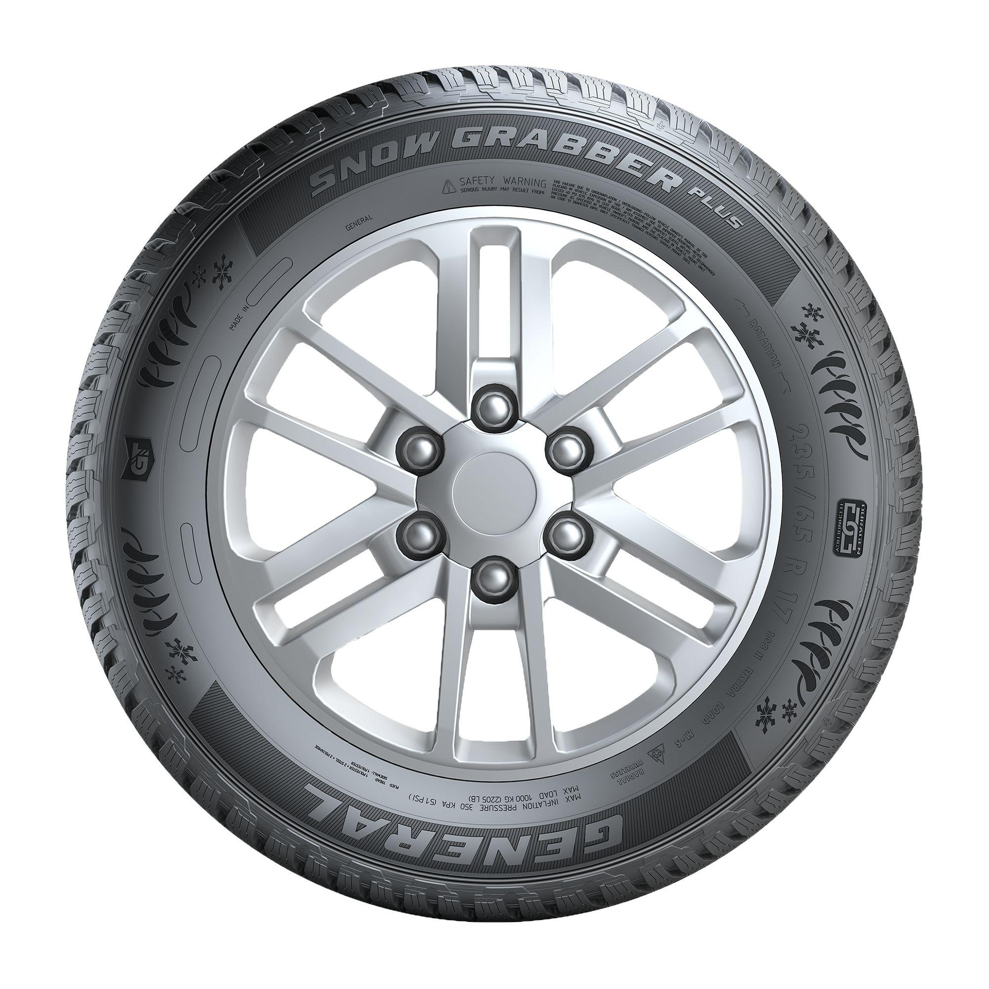 GENERAL TIRE SNOW GRABBER PLUS 235/60R18 107V XL FR BSW