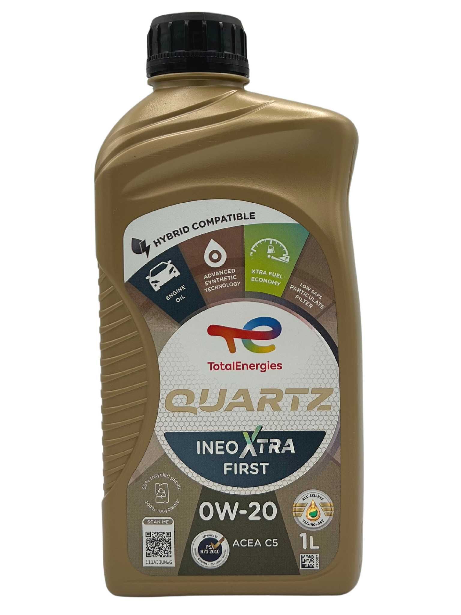 Total Quartz Ineo Xtra First 0W-20 1 Liter
