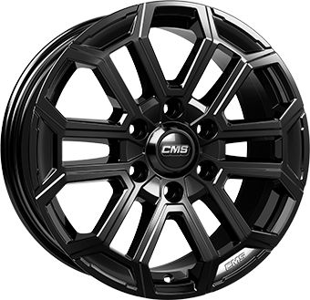 CMS C35-CBG PICK UP complete black gloss 7.5Jx17 6x139.7 ET38