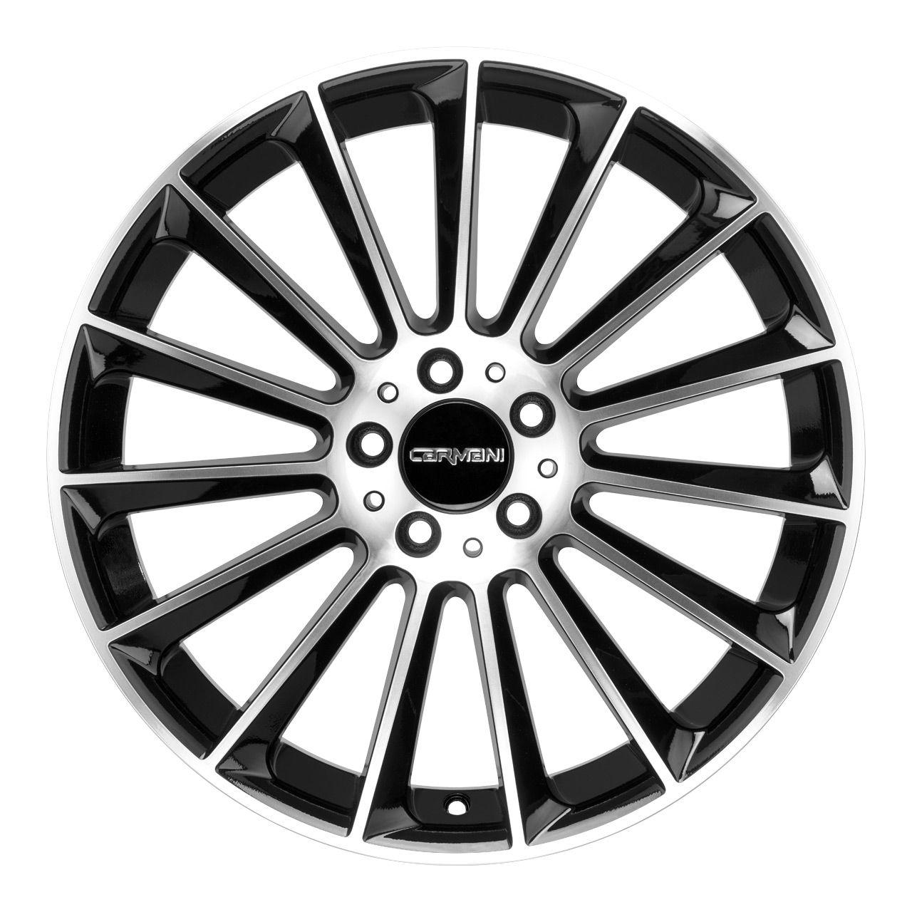 CARMANI CA 17 FRITZ black polish 9.0Jx21 5x112 ET30