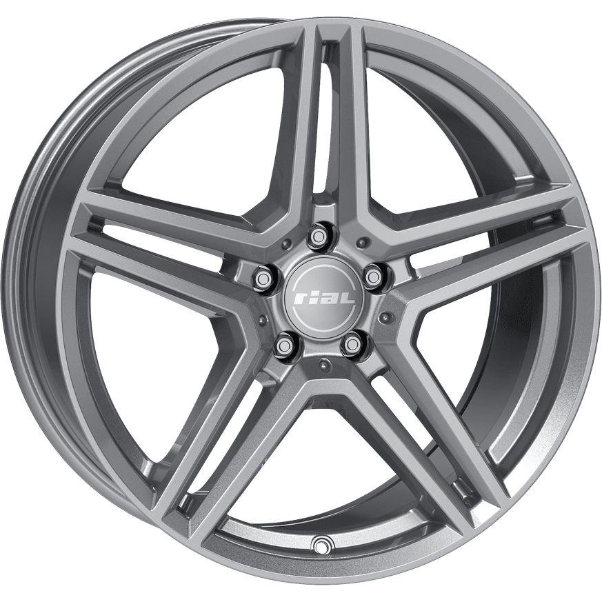 RIAL M10 metal-grey 8.0Jx17 5x112 ET58