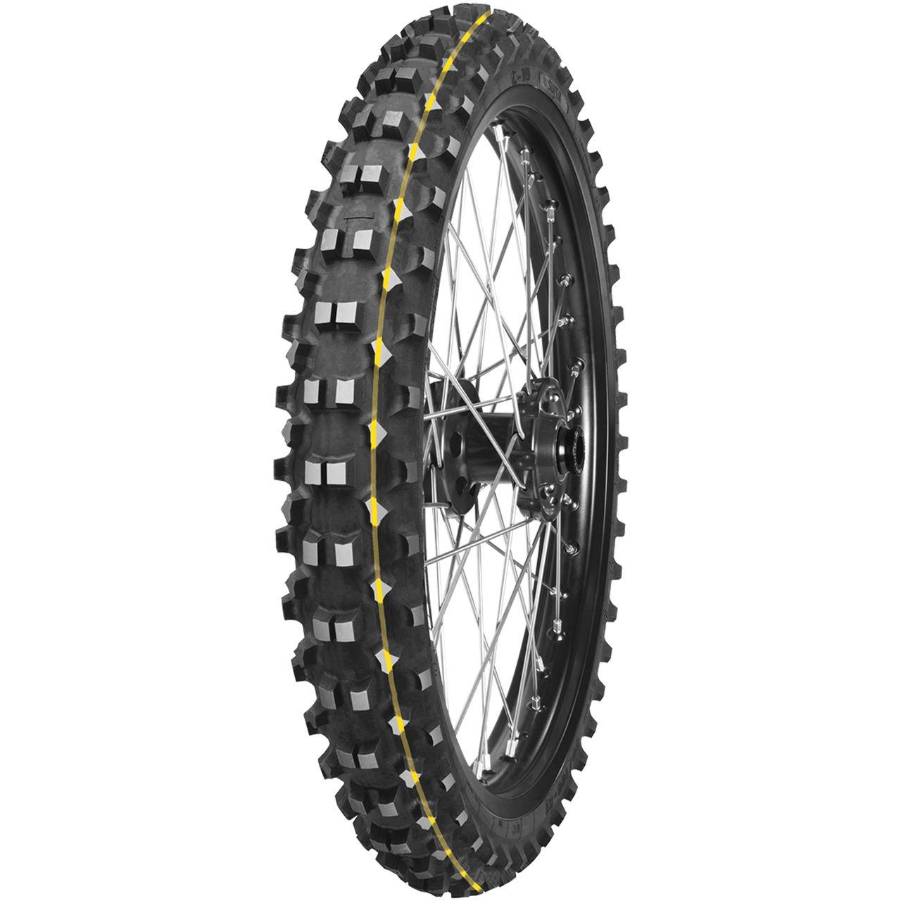 MITAS 90/90 - 21 TT 54R C-19 SUPER YELLOW STRIPE