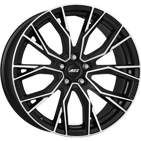 AEZ TORONTO DARK black polished 7.5Jx18 5x112 ET46