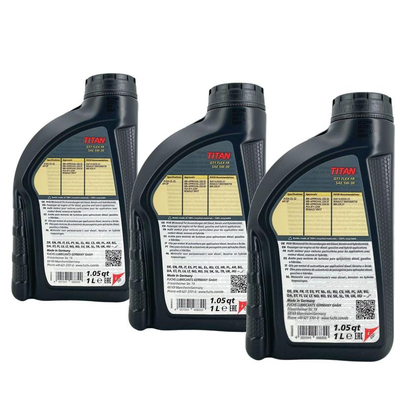 Fuchs Titan GT1 Flex FR 5W-30 3x1 Liter