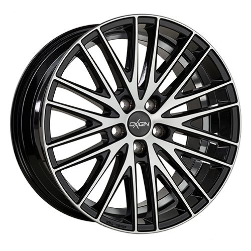 OXIGIN 19 OXSPOKE black full polish 8.5Jx18 5x114.3 ET42