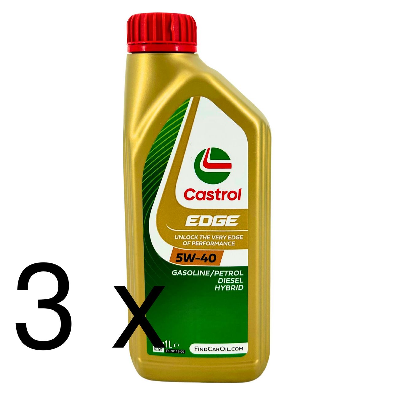 Castrol Edge 5W-40 3x1 Liter