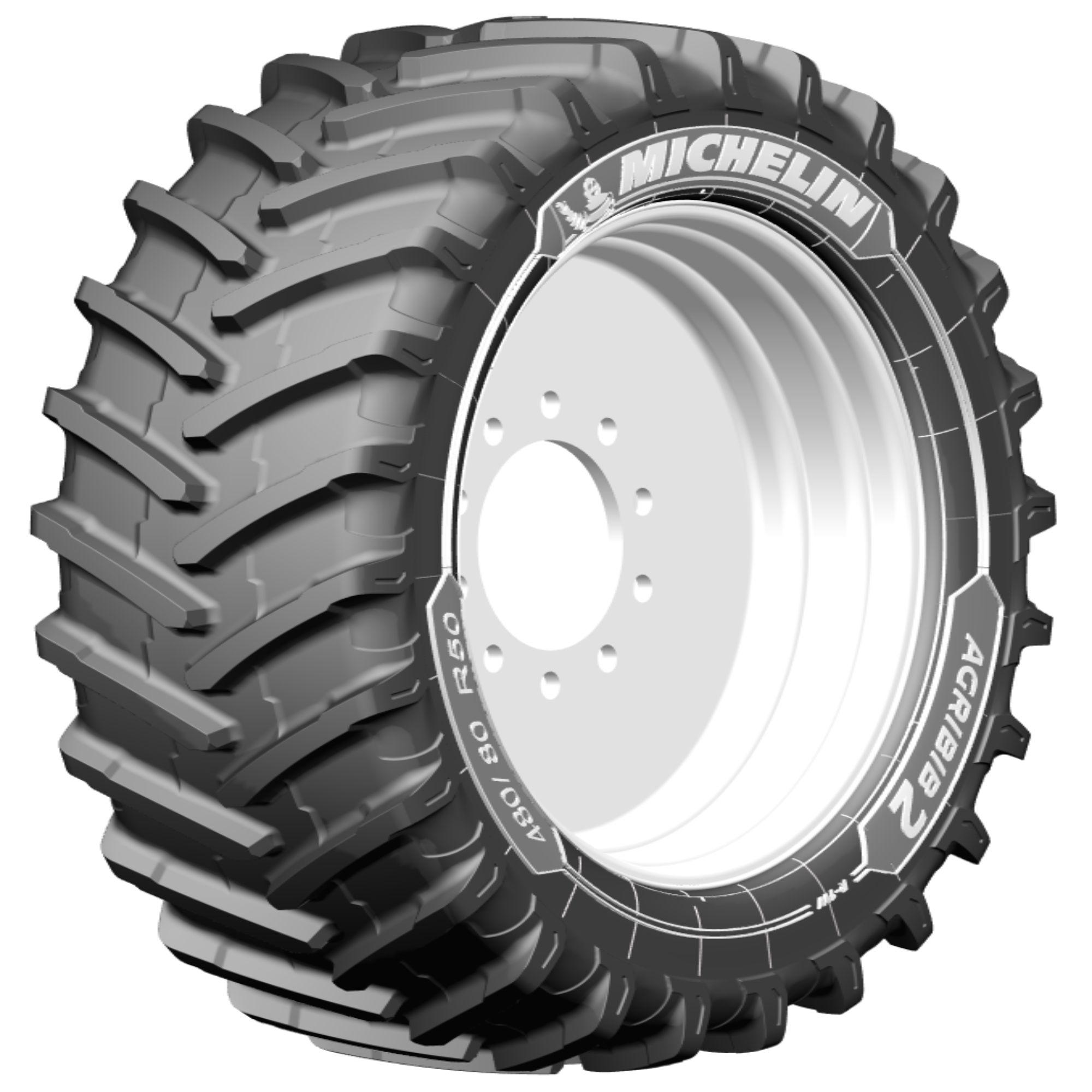MICHELIN 460/85 R 38 TL 154A8/154B AGRIBIB 2