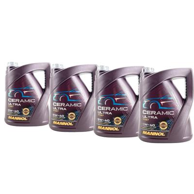 Mannol Ceramic Ultra 5W-40 4x5 Liter