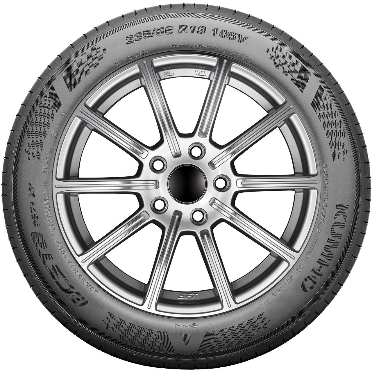 KUMHO ECSTA PS71 EV 225/55R19 103Y XL BSW K-SILENT
