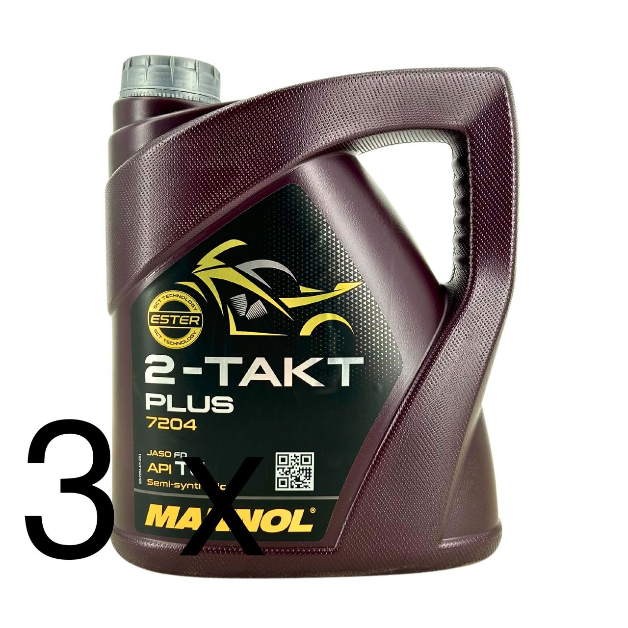 Mannol 2-Takt Plus 3x4 Liter