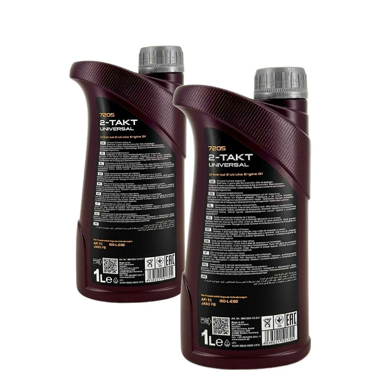 Mannol 2-Takt Universal 2x1 Liter