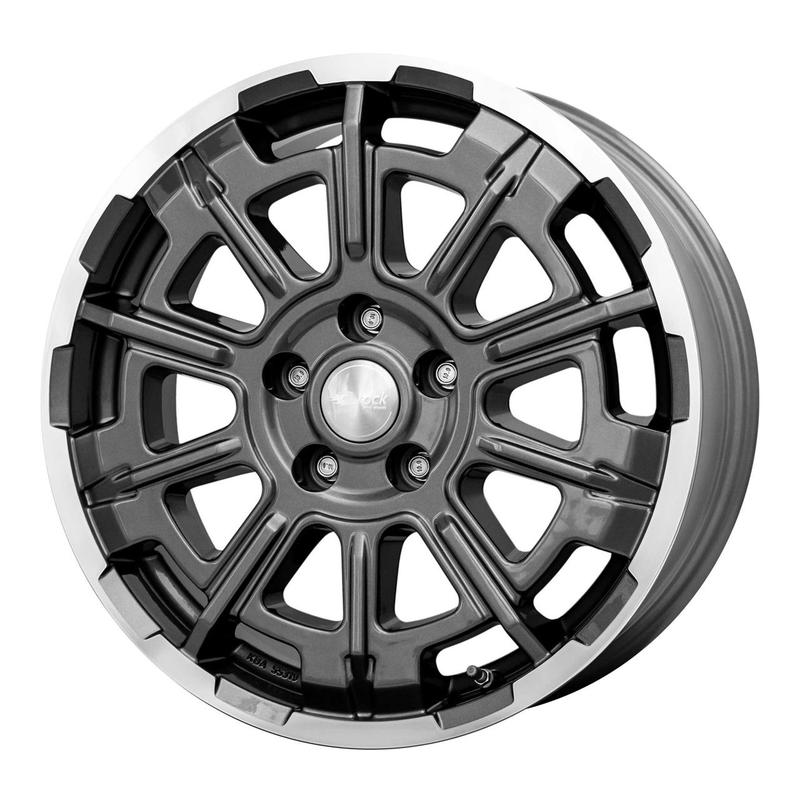 BROCK B45-5L himalaya grey voll-poliert (hgvp) 7.5Jx18 5x127 ET44.45
