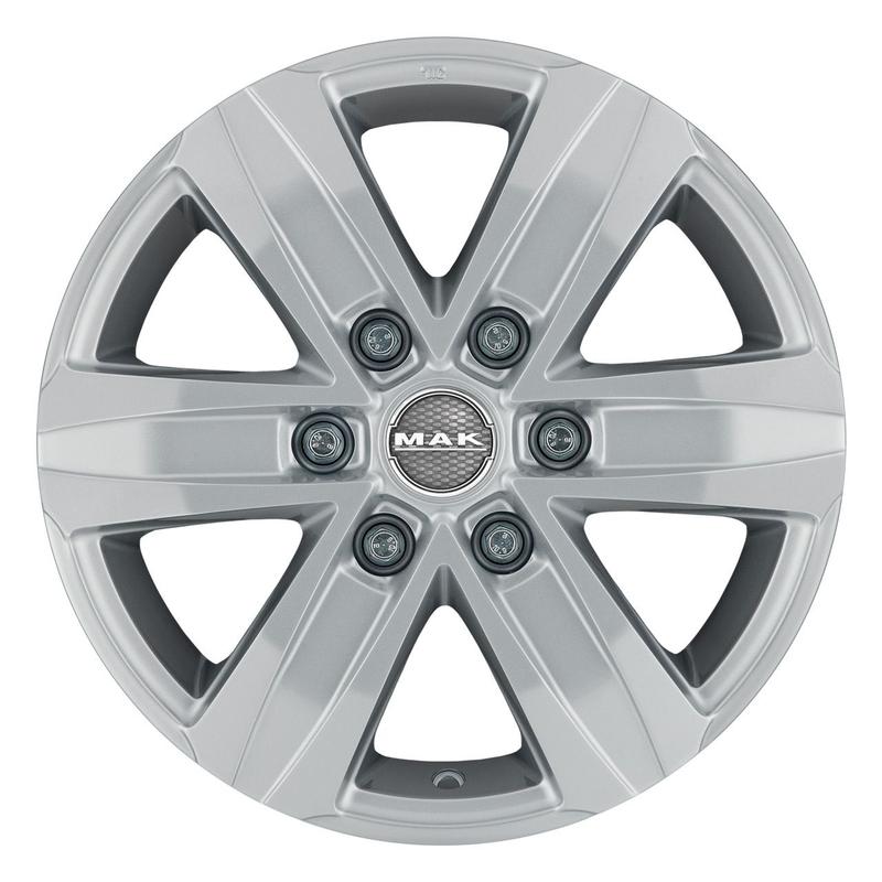 MAK STONE 6 silber 8.5Jx20 6x139.7 ET50