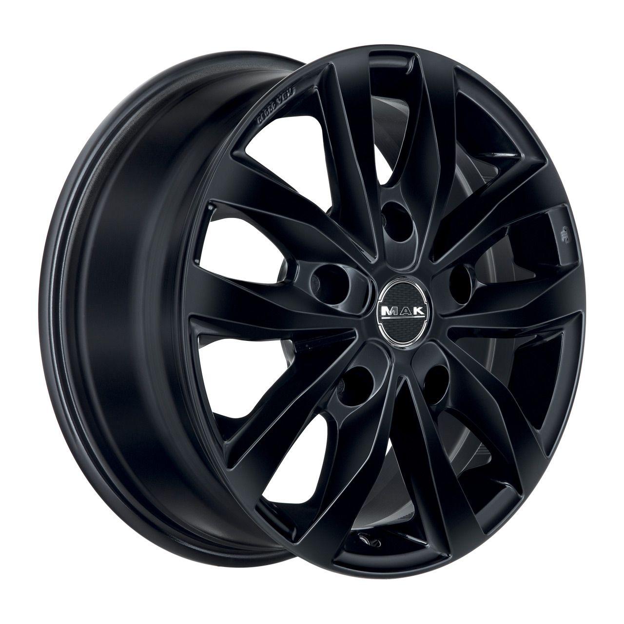 MAK LOAD 5 gloss black 6.5Jx15 5x118 ET55