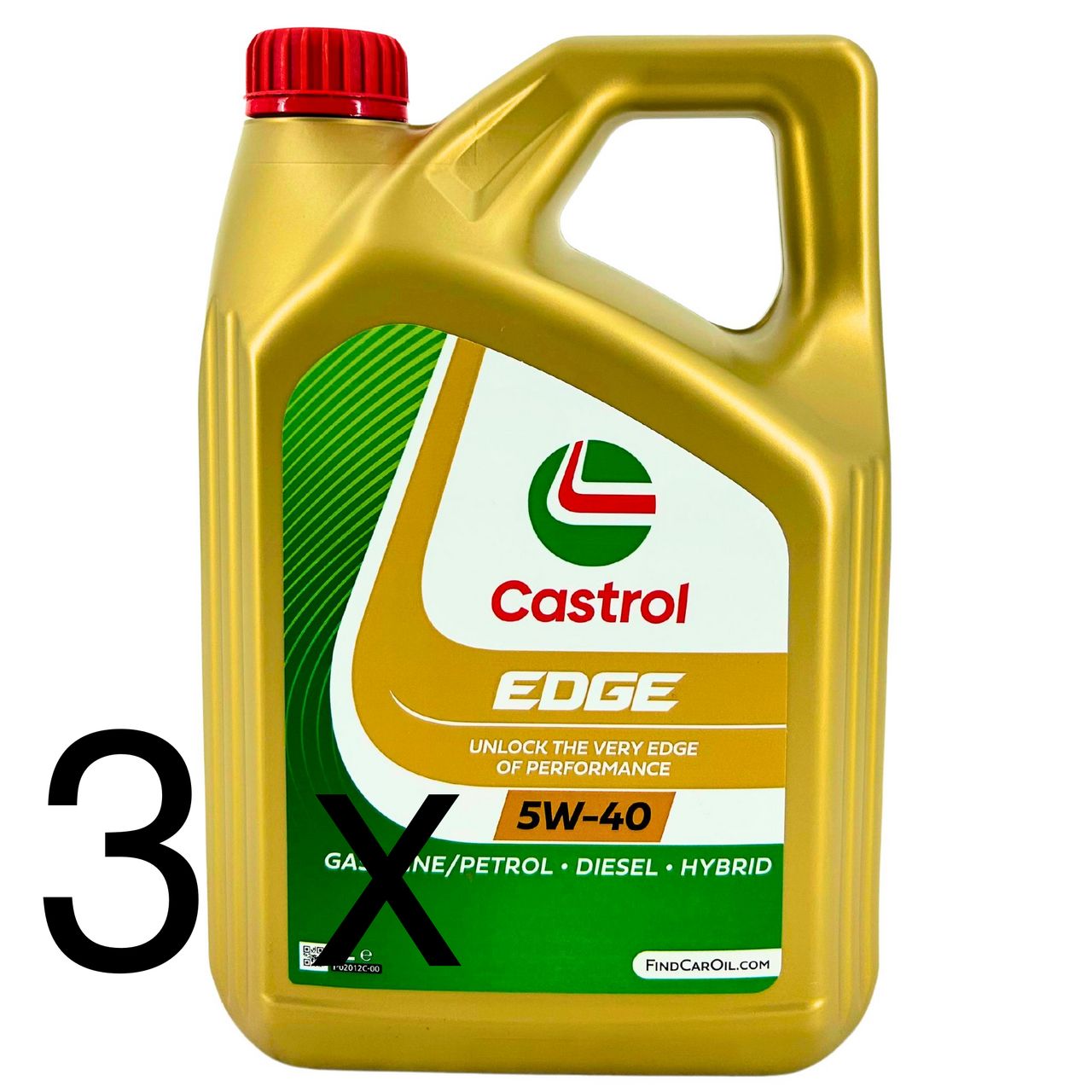 Castrol Edge Fluid Titanium 5W-40 3x4 Liter