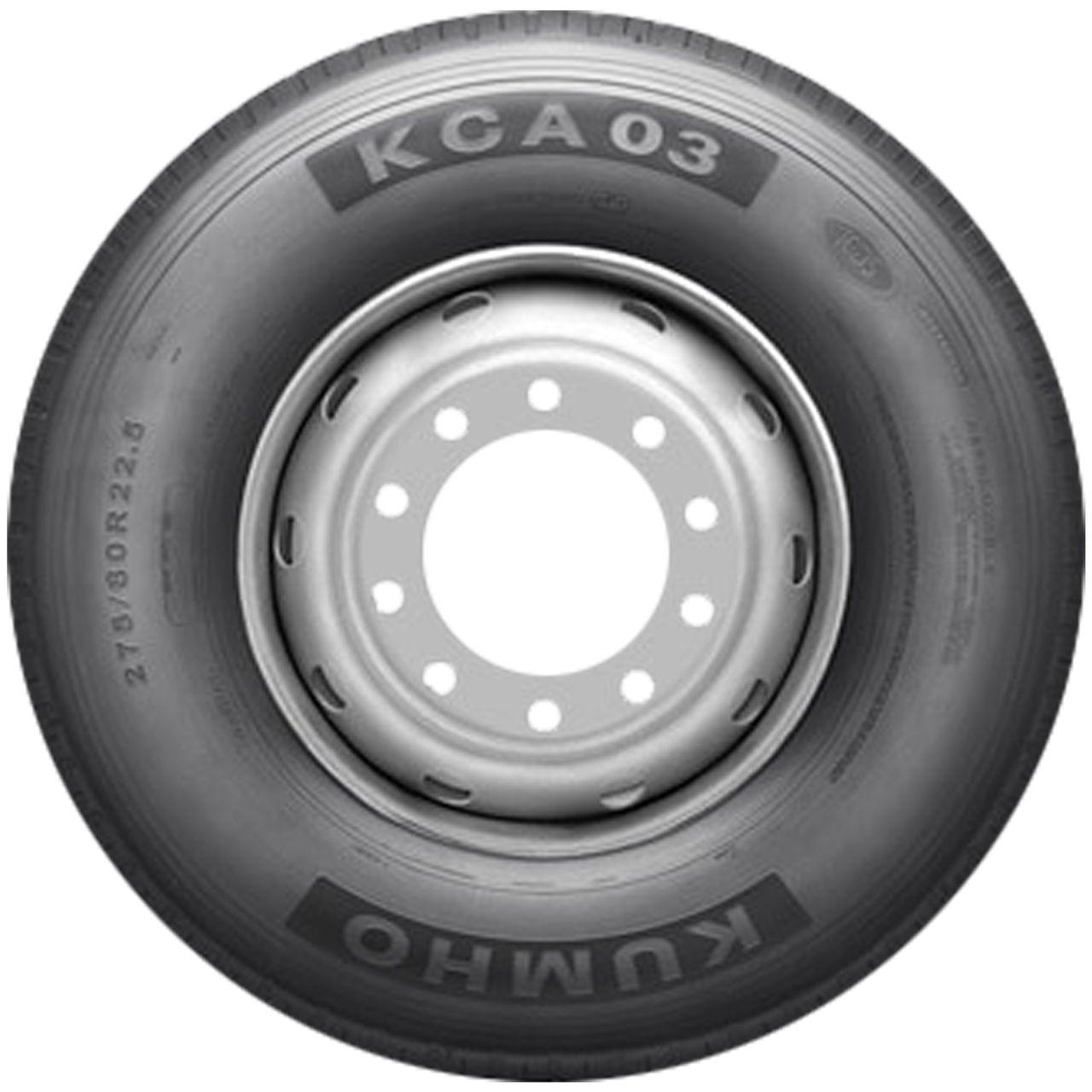 KUMHO 275/70 R 22.5 TL 150/145J KCA03 18PR M+S 3PMSF LRJ