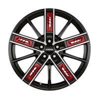 RONAL RONAL R67 RED LEFT jetblack-frontkopiert 8.0Jx18 5x112 ET40