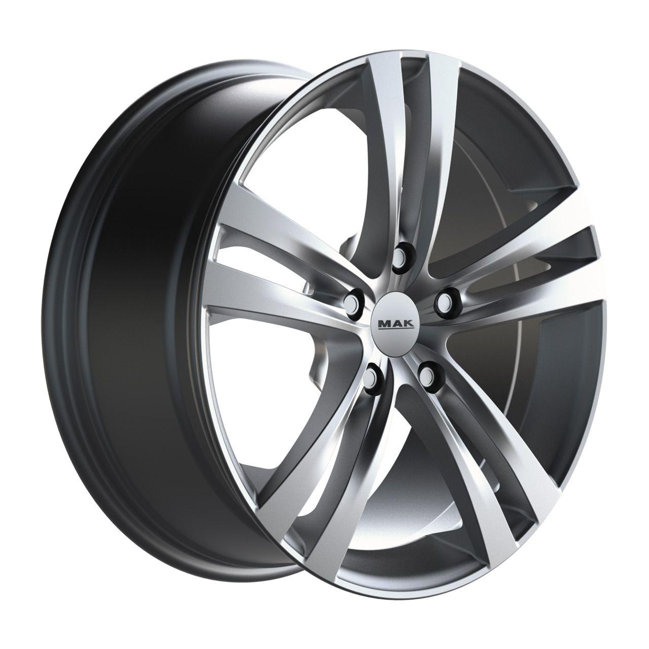 MAK ZENITH hypersilber 8.0Jx19 5x108 ET50